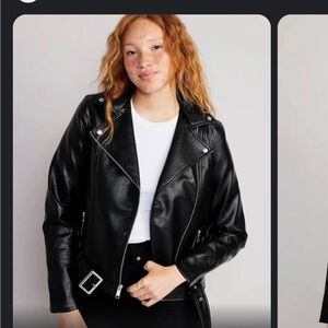 OLD NAVY MOTO JACKET- M